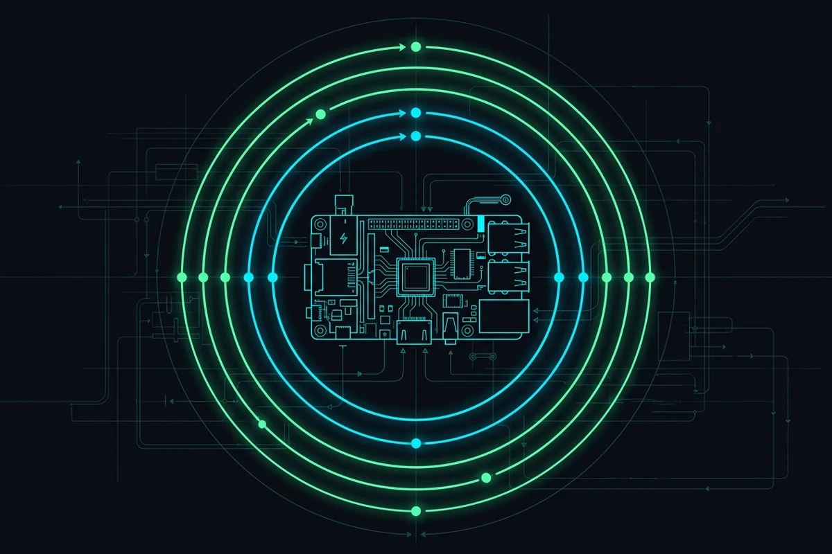 Business-structure illustration for AI-native hardware + cloud